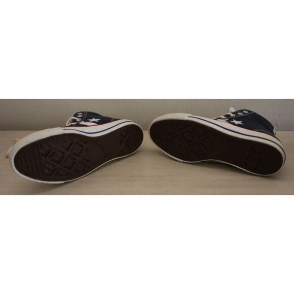 Converse 125495C Men's 4.5 Women's 6.5 Navy/Red Star Player EV Mid Sneakers - Picture 6 of 7